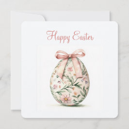 Cartão De Festividades Placa de feriado plana do felz pascoa