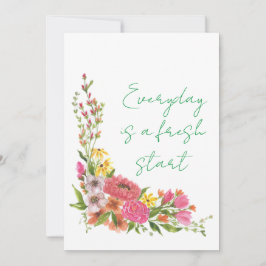 Cartão De Festividades Placa de Férias Plana