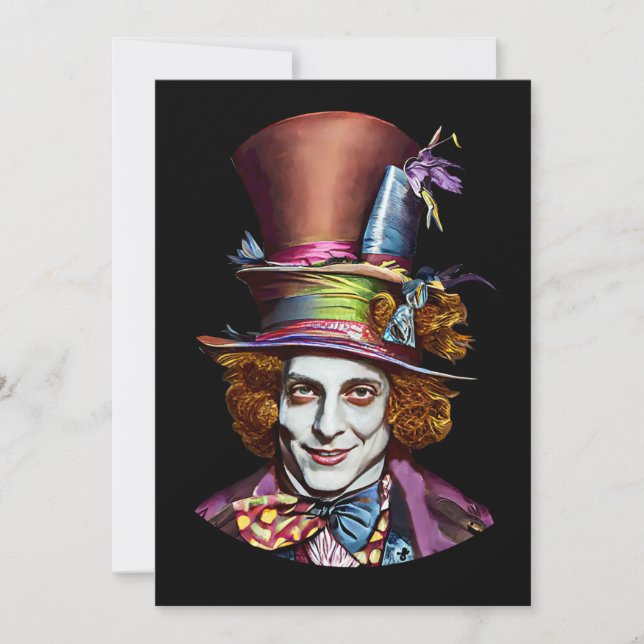 Cartão De Festividades Placa de Férias Plana (Frente)