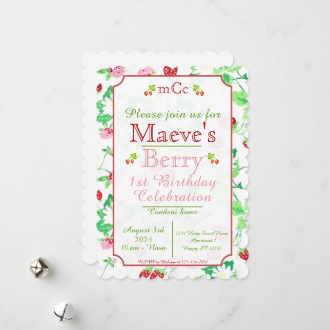 Cartão De Festividades Placa de Férias Plana (Frente/Verso In Situ)