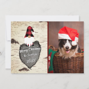 Cartão De Festividades Placa de Férias Plana