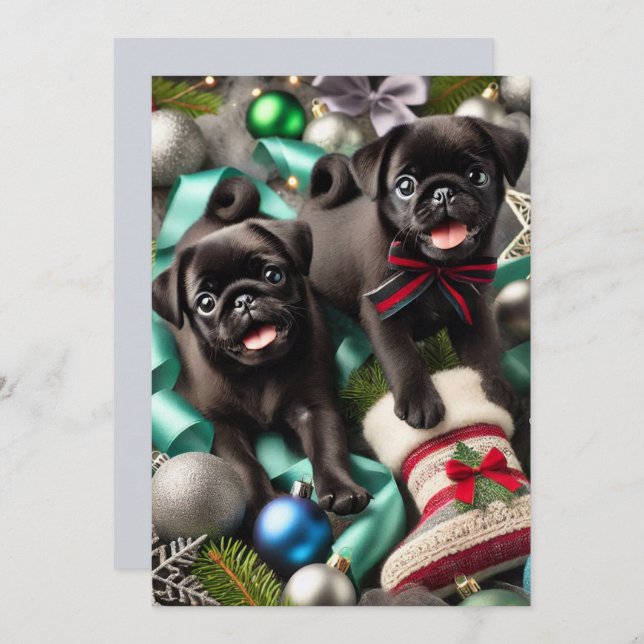 Cartão De Festividades Placa de férias plana 5 x 7 (Frente/Verso)