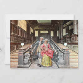 Cartão De Festividades Placa de férias planas Rococo