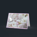 Cartão De Festividades Placa de Flor Branca de Cereja<br><div class="desc">Cartões de Flor Branco Lindos Magnôs Brancos Flores Cartões de Flor e Impressões Cartões e Impressões Personalizados para o Aniversário de Natal Parabéns Simpatia Cartões de Flor Branco Cartões e Impressões de Flor Branco: Obtêm Cartões e Placas Flores Brancos em www.kimhunter.ca</div>