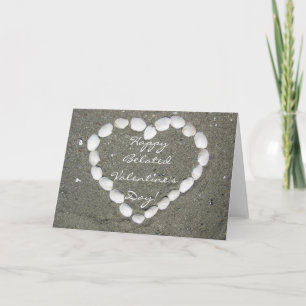 Cartão De Festividades Placa de moluscos Feliz Belo Dia de os namorados