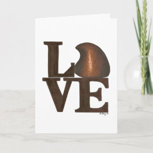 Cartão De Festividades Placa de Namorados do Dia de os namorados de queda