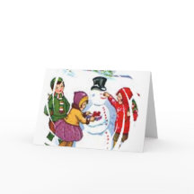 Placa de natais vintages