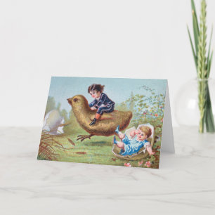 Cartão De Festividades Placa de natais vintages   Feliz ano novo de naveg