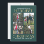 Cartão De Festividades Placa de Natal Editável para Colagem Limpa Sólida<br><div class="desc">Celebre a temporada com este cartão moderno e na moda de Berry Berry Sweet. Visite berryberrysweet.com para papelaria e presentes personalizados!</div>
