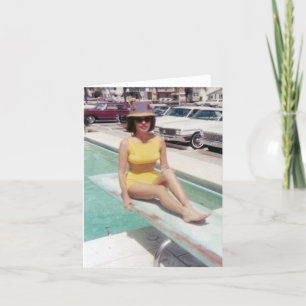 Cartão De Festividades Placa de Nota "No Conselho de Mergulho"