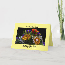 Cartão De Festividades Placa De Páscoa Floral De Pai