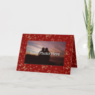 Cartão De Festividades Placa de quadro de Namorados personalizável