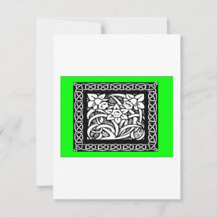 Cartão De Festividades Placa de Saudação Celtic Knove All Occasion
