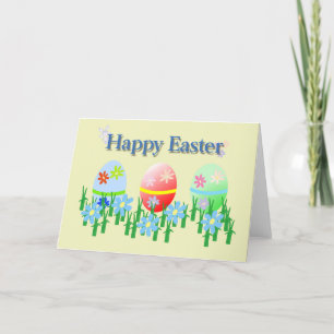 Cartão De Festividades Placa de saudação de páscoa