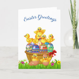 Cartão De Festividades Placa de saudação de páscoa