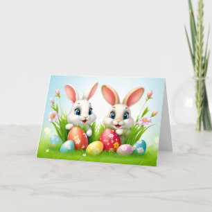 Cartão De Festividades Placa de saudação de páscoa