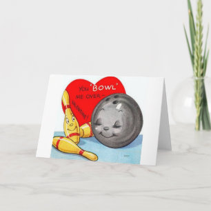 Cartão De Festividades Placa Dia de os namorados da Boliche retrorreflect