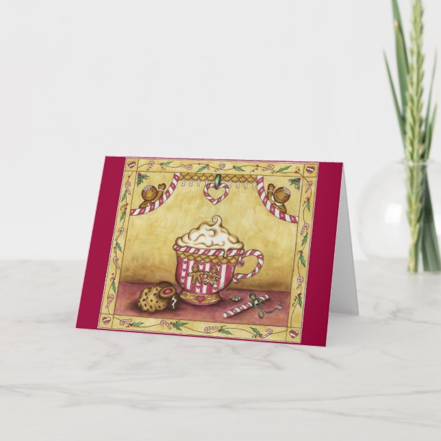 Cartão De Festividades Placa Gingercinno (Frente)