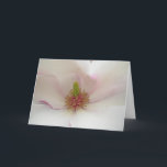 Cartão De Festividades Placa Magnolia White Blossom Card Personalize<br><div class="desc">Cartões de Flor Branco Linda Magnésia Branca Flores Flores Flores Cartões e Impressões Personalizados Cartões e Impressões para o Natal Aniversário Parabéns de simpatia Cartões de Flor Branco Personalizados Obtêm Cartões e Impressões de Flor Branca em www.kimhunter.ca</div>