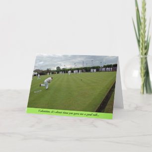 Cartão De Festividades Placa Namorados boliche