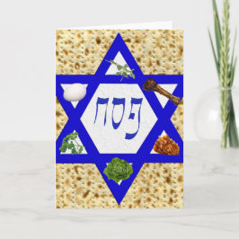 Cartão De Festividades Placa Pesach