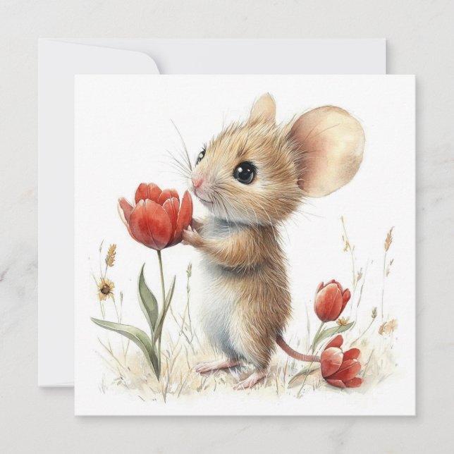 Cartão De Festividades Placa Plana Feliz Aniversário (Frente)