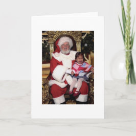 Cartão De Festividades Placa problemática para papais noeis