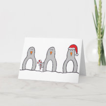 Placa "Trio Pinguim"