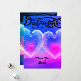 Cartão De Festividades Placa Única Abstrato Colorida E Válida