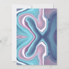 Cartão De Festividades Placa Única Abstrato Colorida E Válida