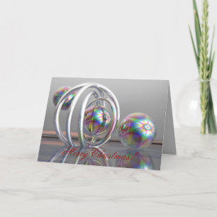 Cartão De Festividades Placa X-mas de Feliz irrealista