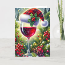 Plaid Santa Hat Holiday Spirit Christmas