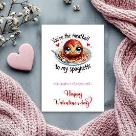 Cartão De Festividades Playful Valentine Card Funny Cartoon Fruit Quote
