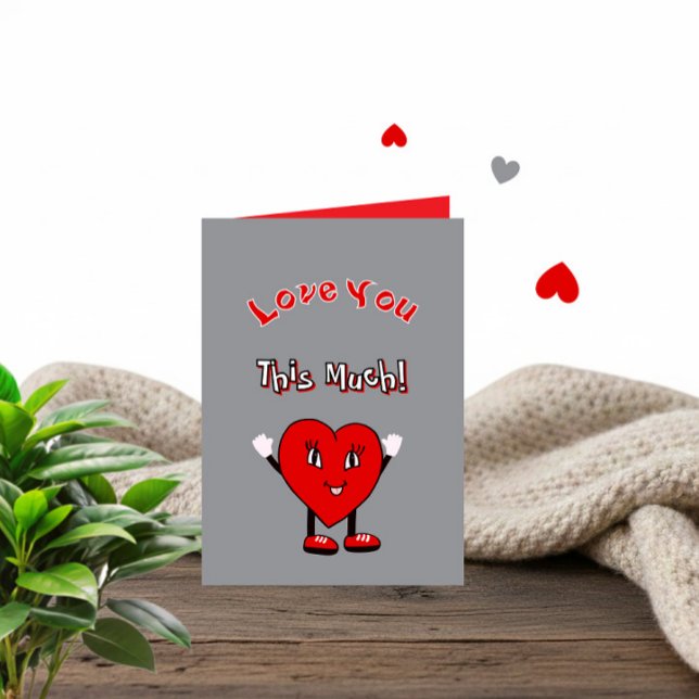 Cartão De Festividades Playful Valentine’s Day (Criador carregado)