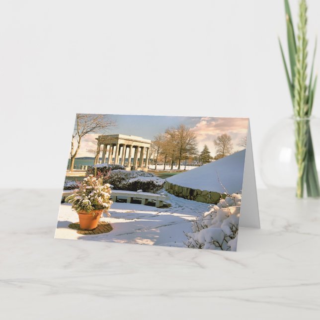 Cartão De Festividades Plymouth Rock Canopy (Frente)