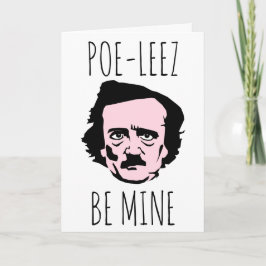 Cartão De Festividades Poe Leez Be Mine Namorados