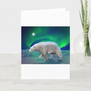Cartão De Festividades Polar Bear