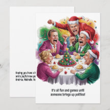 Política Familiar Divertida no Natal