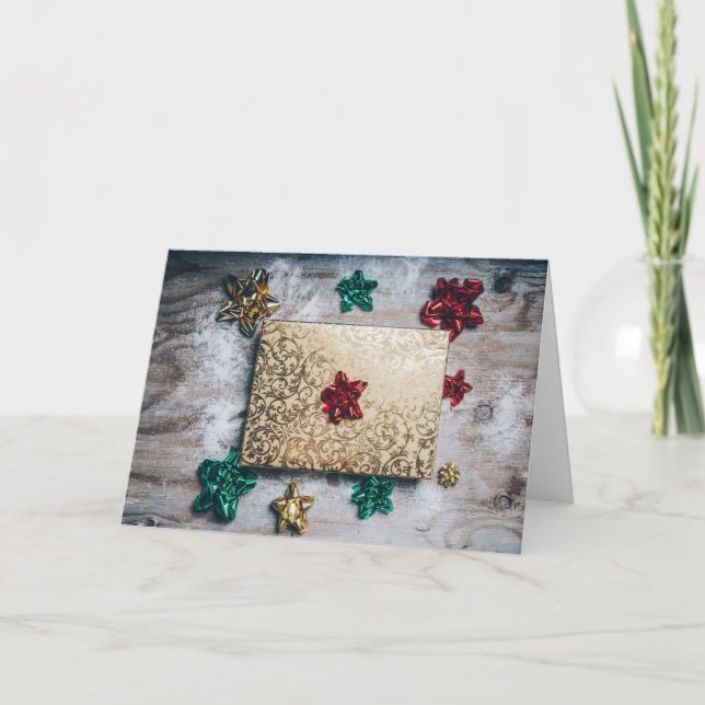 Cartão De Festividades Polonês/Polski - Feliz Natal/Wesołych Świąt (Frente)