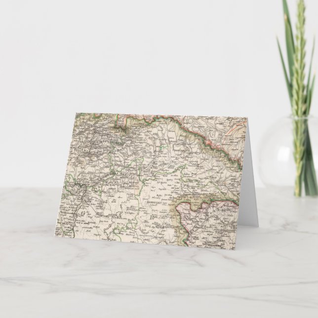 Cartão De Festividades Polônia, Eslováquia (Frente)