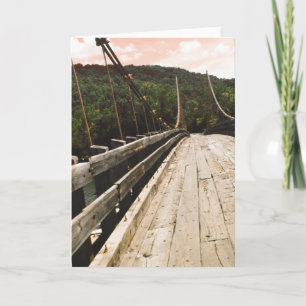 Cartão De Festividades ponte castor