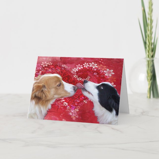 Cartão De Festividades Por meus namorados! (Frente)