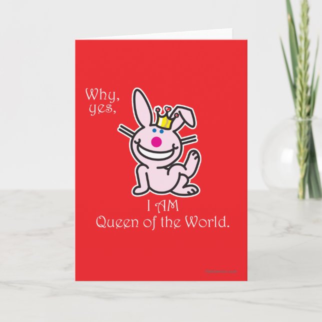 Cartão De Festividades Por que? (Frente)