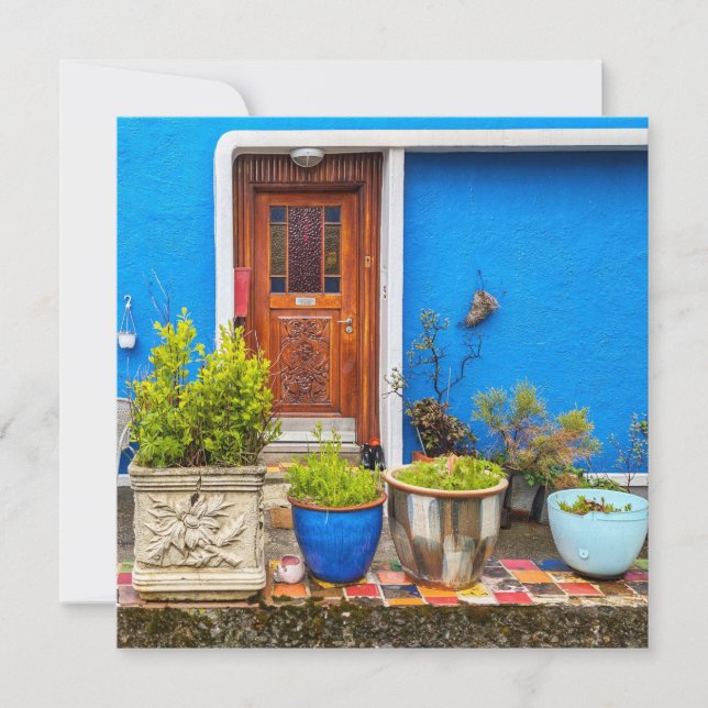 Cartão De Festividades Porta de Viking da Islândia (Frente)