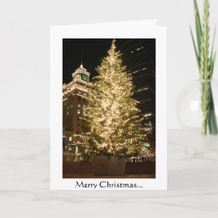 Cartão De Festividades Portland Christmas