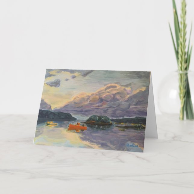 Cartão De Festividades Portsmouth, NH Sunrise (Frente)