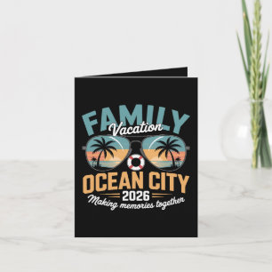Cartão De Festividades Praia de Ocean City