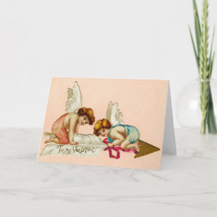 Cartão De Festividades Preparando a flecha do amor