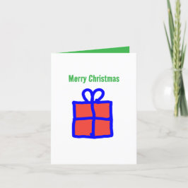 Cartão De Festividades Presente de Natal 🎁