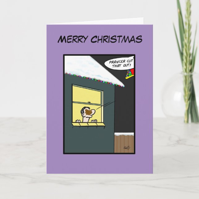 Cartão De Festividades Presente de Natal adiantado (Frente)